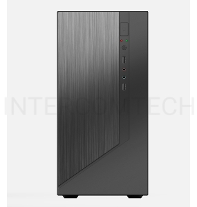 Корпус Сase Forza mATX, 450W, 2xUSB3.0, Black, w/o FAN, 12 cm fan PSU, power cord