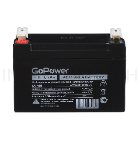 Аккумулятор свинцово-кислотный GoPower LA-435 4V 3.5Ah (1/20)