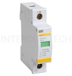 Ограничитель перенапряжения ОПС1-C 1P ИЭК MOP20-1-C