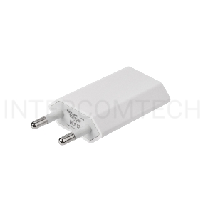 Сетевое зарядное устройство REXANT USB, 5V, 1 A, белое