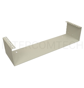 Кронштейн Hyperline BW19, настенный, 3U, 136х493х110 мм (ВхШхГ), нагрузка: 15 кг, настенный, 19