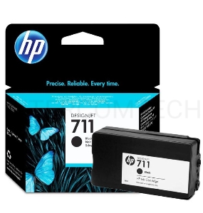 Картридж струйный HP №711 CZ133A черный для HP DJ T120/T520 (80мл)
