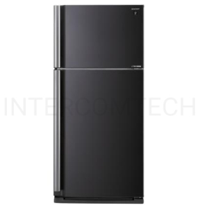 Холодильник Sharp 185 см. No Frost. A+ Черный.