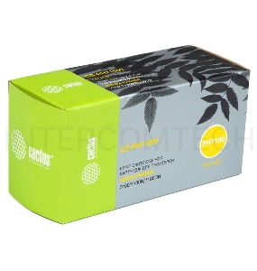 Тонер Картридж Cactus CS-PH7100Y (106R02608) желтый для Xerox Phaser 7100/7100N/7100DN (4500стр.)