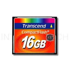 Флеш карта CF 16Gb 133x Type I Transcend (TS16GCF133)