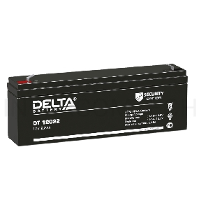 Батарея Delta DT 12022 (12V, 2.2Ah)