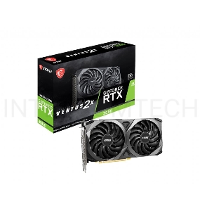 Видеокарта MSI RTX3060 VENTUS 2X 12G OC GDDR6 1680/15000 HDMIx1 DPx3 HDCP