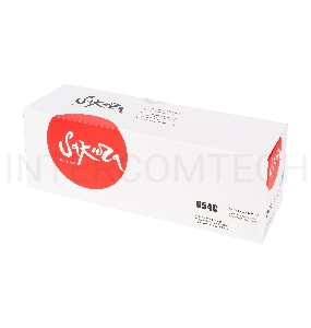 Картридж SAKURA CRG054C для Canon i-SENSYS LBP 621Cw/ 623Cdw, MF 641Cw/ 643Cdw/ 645Cx, голубой, 1200 к.