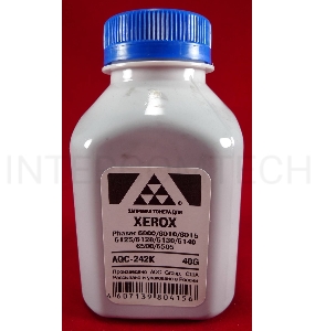 Тонер XEROX Phaser 6000/6010/6015/6125/6128/6130/6140/6500/6505 Black, (фл.40г.) AQC фас. России