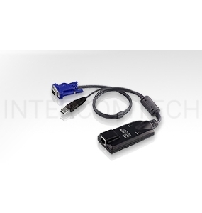 Модуль удлинителя VGA+K/M USB  ATEN (KA7570-AX) 40 метр., 1xUTP Cat5e, для подкл. комп. к перекл. KH15xxA/KH15xxAi/KL15xxA/KL15xxAi/KH25xxA, макс.разр