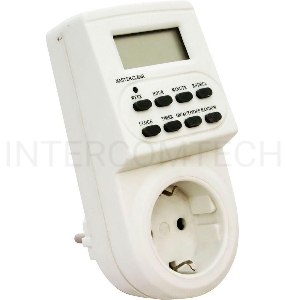 Розетка с таймером FERON 23205  (недельная) 3500W/16A 230V, 61925(TM22)