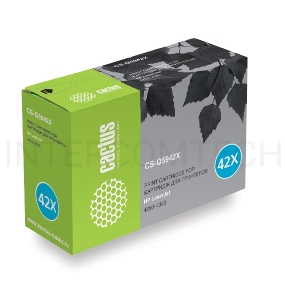 Тонер Картридж Cactus CS-Q5942X черный для HP 4250/4350(20000стр.)