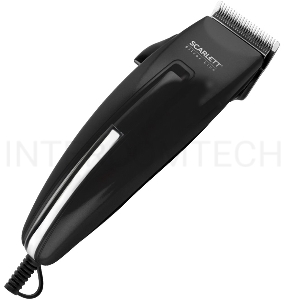 Машинка для стрижки волос Scarlett SC-HC63C11 (Silver Line)Мощность, Вт: 15; Насадки: 4 съемных гребня на 3, 6, 9, 12 мм; Питание: Сеть; Материал лезвия: Нержавеющая сталь; Длина стрижки, мм: 3-12; Щетка для чистки машинки: Да; Масленка для машинки: Да; У