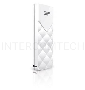 Флеш Диск Silicon Power 16Gb Ultima U03 SP016GBUF2U03V1W USB2.0 белый