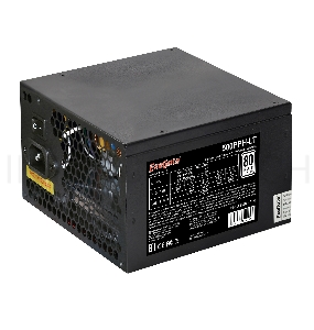 Блок питания БП 500W ExeGate 500PPH-LT, 80+, ATX, black, APFC, 12cm, 24p, (4+4)p, 5*SATA, 3*IDE