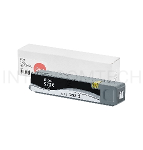 Струйный картридж Sakura L0S07AE (№973X Black) для HP, черный, 256 мл., 10000 к.