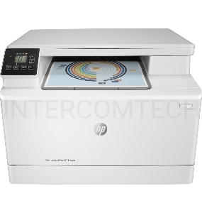 МФУ HP Color LaserJet Pro MFP M182n (7KW54A), принтер/сканер/копир, (А4, чб./цвет 16стр/мин., USB B, LAN)