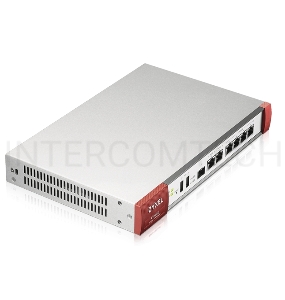 Маршрутизатор Zyxel ZyWALL ATP200, Rack, 3xWAN GE (2xRJ-45 и 1xSFP), 4xLAN/DMZ GE, 2xUSB3.0, AP Controller (2/18), бесшумный (без вентилятора), с поддержкой Sandbox и Botnet Filter, с подпиской Gold на 1 год (полны
