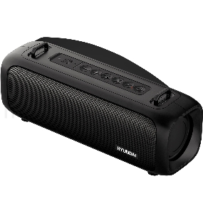 Колонка порт. Hyundai H-PS1020 черный 16W 2.0 BT 10м 1500mAh