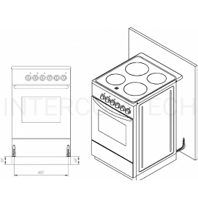 Плита Газовая Лысьва ЭГ 1/3г01-2у черный