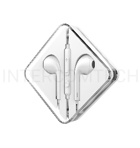 Проводные наушники-вставки с микрофоном Hoco M55 White