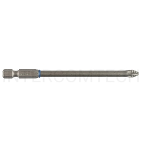 Бита ЗУБР ЭКСПЕРТ 26013-2-100-1  торсион кованая обточ.CrMo E 1/4'' PZ2 100мм 1шт