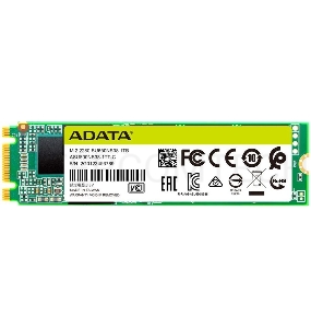 Твердотельный накопитель SSD M.2 2280 1TB ADATA SU650 Client SSD [ASU650NS38-1TT-C] SATA 6Gb/s, 550/510, IOPS 80/60K, MTBF 2M, 3D TLC, RTL (936028)