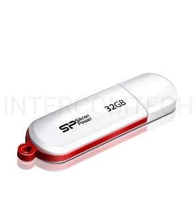 Флеш Диск Silicon Power 32Gb LuxMini 320 SP032GBUF2320V1W USB2.0 белый
