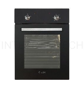 Духовой шкаф Электрический Lex EDM 4540 BL черный, встраиваемый