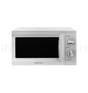 Микроволновая печь VEKTA MS720AHW 20 л., механическое управление, 700Вт, цвет белый