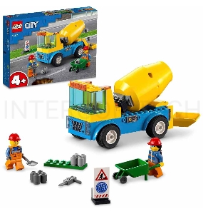 Конструктор Lego City Great Vehicles Cement Mixer Truck пластик (60325)