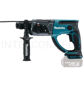 Перфоратор Makita DHR202Z аккумуляторный SDS+ [DHR202Z] {18В,Li-ion,3реж,1.9Дж,0-4000у\м,3.5кг,чем,подсв,б\акк и з\у,совмест с 4Ач Li-ion}