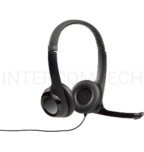 Гарнитура Logitech Headset Logitech H390 USB black