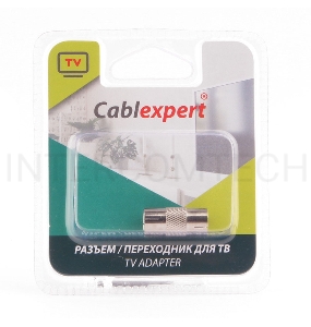 Переходник Cablexpert APL-TVFTVF-01, TV (мама) / TV (мама), блистер