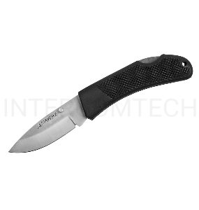 Нож STAYER 47600-1_z01  складной с обрезиненной ручкой средний