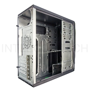 Корпус Exegate EX280389RUS Miditower Exegate CP-604 Black, ATX, <CP500W, 80mm>, 2*USB, Audio