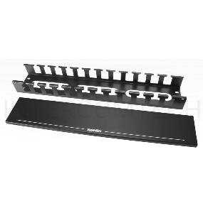 Кабельный органайзер Hyperline CM-2U-MLF-COV 2U шир.:19