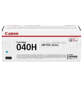Тонер-картридж Canon Cartridge 040HC (0459C001) голубой, 10000 стр., для LBP-710Cx/712Cx