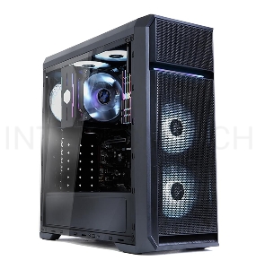 Корпус ZALMAN N5 OF, ATX, BLACK, WINDOW, 1x5.25