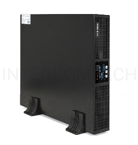 Источник бесперебойного питания On-line ExeGate EP285648RUS PowerExpert ULS-3000.LCD.AVR.C13.USB.RS232.SNMP.2U <3000VA/3000W, On-Line, PF=1, LCD, 6*IEC-C13, RS232, USB, SNMP-slot, Rackmount 2U/Tower, Black>