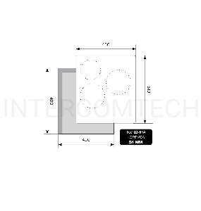 Индукционная варочная поверхность Lex EVI 430 BL черный
