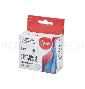 Струйный картридж Sakura C9362HE (№132) для HP HP PhotoSmart 2573 All-in-One/ C3183 All-in-One/ D5063/ HP Desk Jet 5443/ HP DeskJet D4163/ HP PSC 1513 All-in-One/ 1513s All-in-One/ HP OfficeJet 6313 All-in-One, черный, 210 к.
