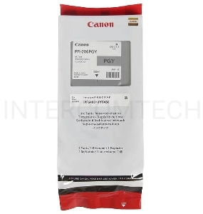 Картридж струйный Canon PFI-206 PGY фото серый для iPF6400/6450 (5313B001)