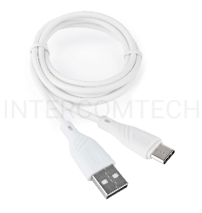 Кабель USB 2.0 Cablexpert CCB-USB2-AMCMO1-1MW, AM/Type-C, издание Classic 0.1, длина 1м, белый, блистер