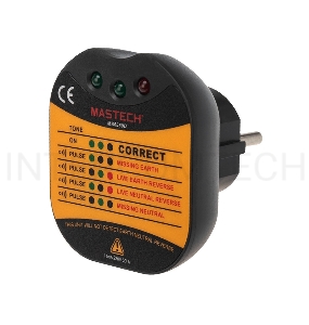 Тестер розеток MS6860D MASTECH