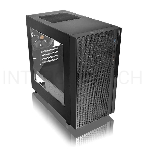 Корпус Thermaltake Versa H18 Window черный без БП mATX 2xUSB2.0 1xUSB3.0 audio bott PSU
