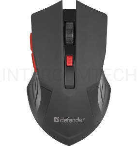 Мышь USB OPTICAL WRL MM-275 RED 52276 DEFENDER