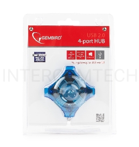 Контроллер GEMBIRD  HUB USB2.0 4-port UHB-C224