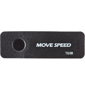 Накопитель USB2.0 16GB Move Speed KHWS1 черный