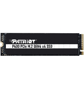 Накопитель SSD Patriot P400 512GB, M.2 2280, P400P512GM28H, PCIe 4x4, NVMe, 5000/3300, heatshield, RET